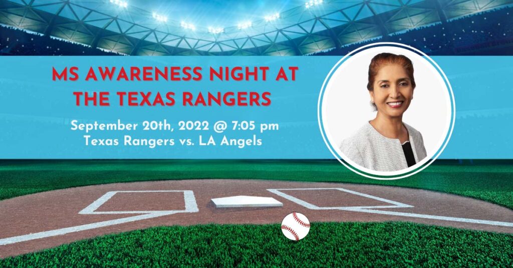MS Awareness Night at the Texas Rangers