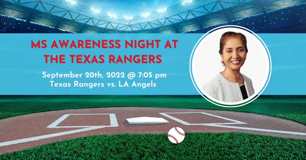MS Awareness Night at the Texas Rangers